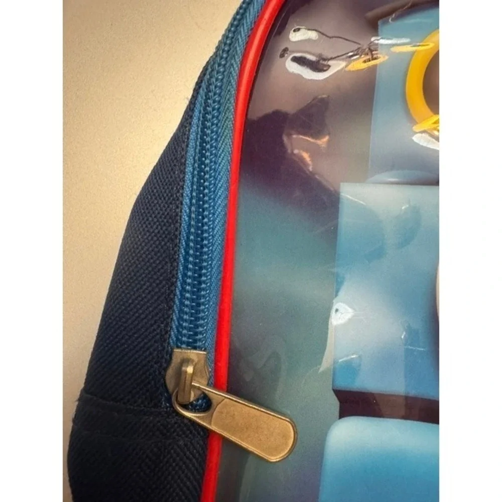 Thomas the Tank Engine Mini Backpack Blue Red Toddler Kids Preschool Travel Bag